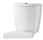 Twyford Alcona Close Coupled Cistern, Push Button, 4/2.6L
