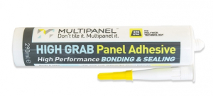 Multipanel silicone sealant Adhesive high grab