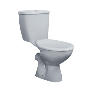 Essential OCEAN Close Coupled Pan + Cistern + Seat Pack - White EC001 #1