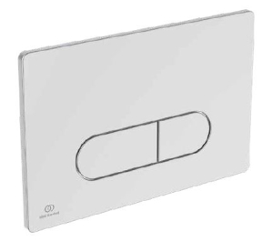 Oleas M1 mechanical dual flushplate, Ideal Standard - chrome