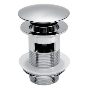 Click Clack Basin Waste Slotted in CHROME