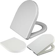 RAK COMPACT Rimless Soft Close Urea Seat #2