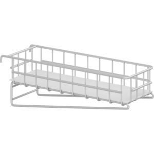 Pressalit - Universal Shelf, For Mounting on Horizontal Wall Track (430 x 148 x 136mm, RT769)
