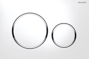 (115.882.KJ.1) White / Chrome gloss / White