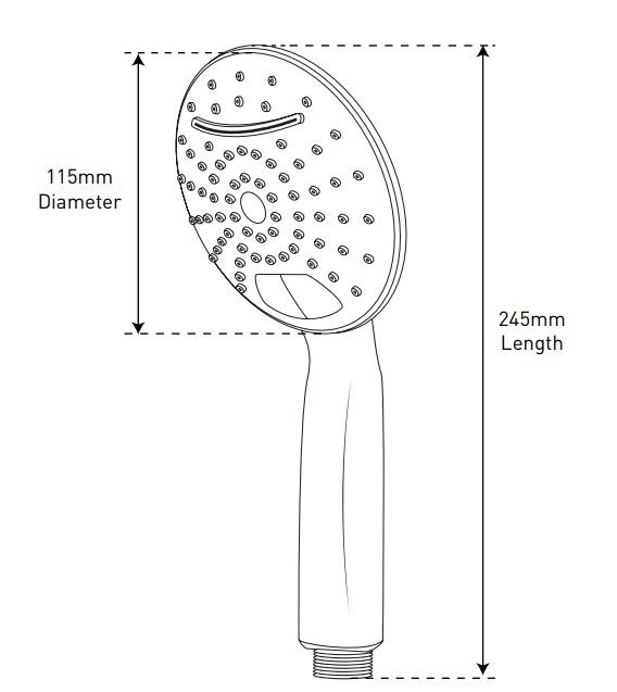 2mode Shower Head MX Group