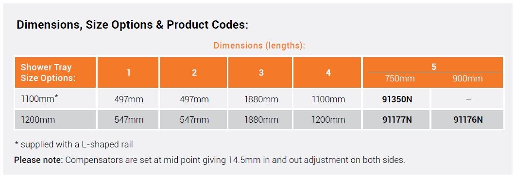 AKW Option MW #2 Sizes