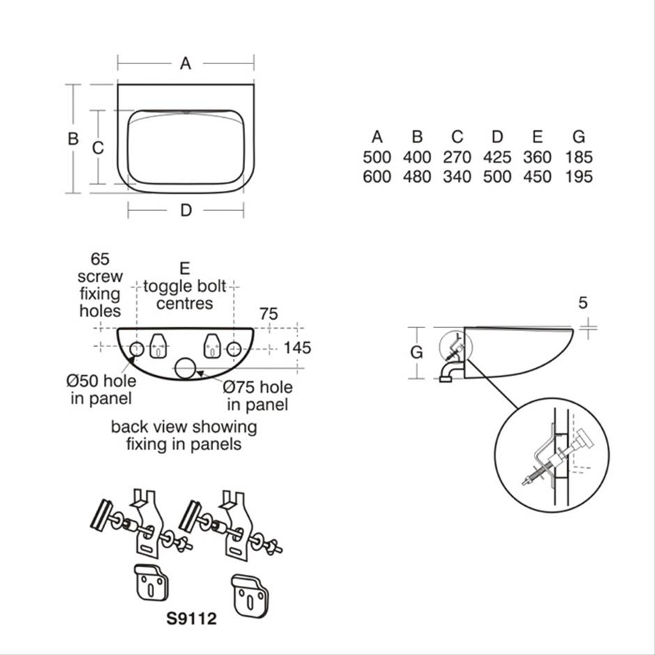 S215 technical drawing