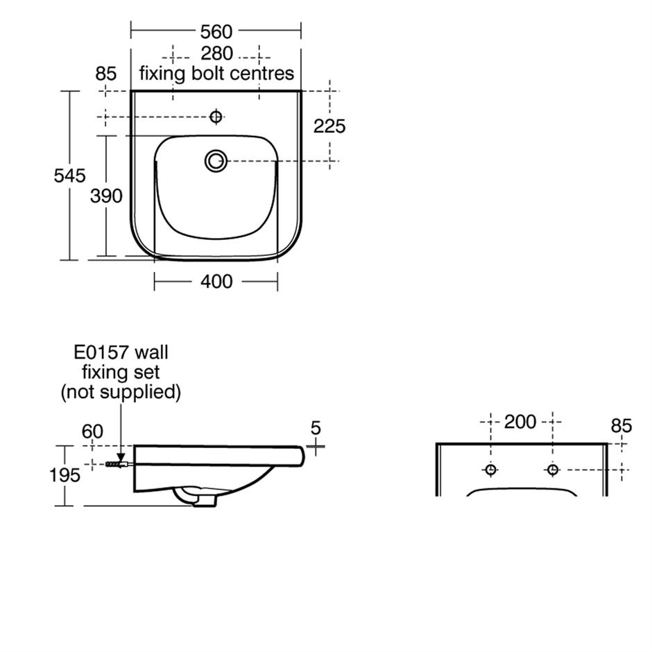 S2165 technical drawing 1 taphole