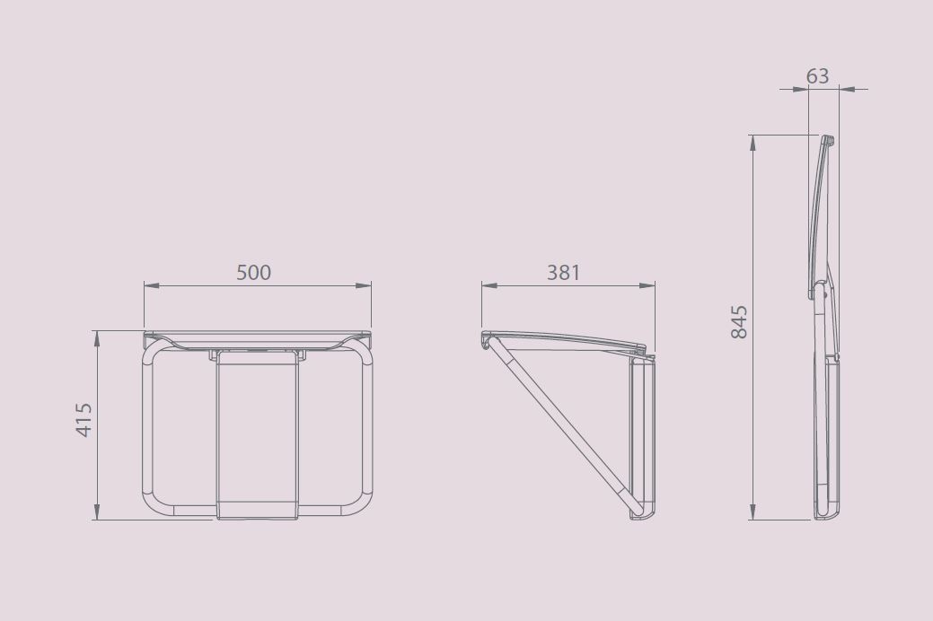 impey bench dimensions