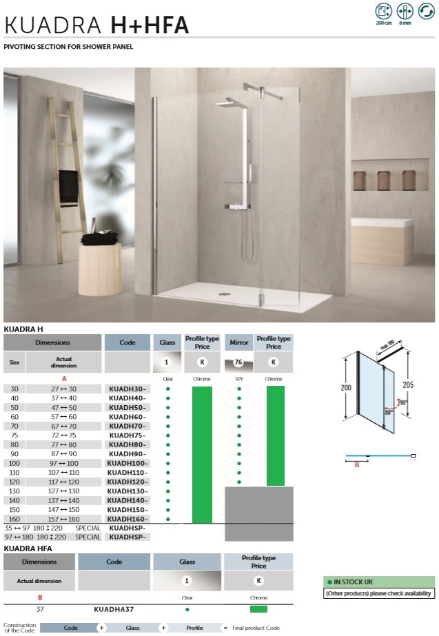 Novellini Kuadra H+HFA Spec.