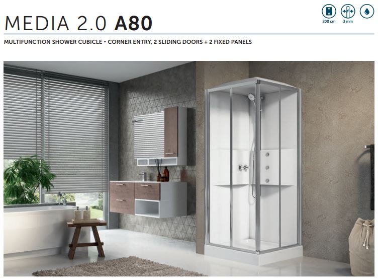 Novellini Media 2.0 A80 SPEC1