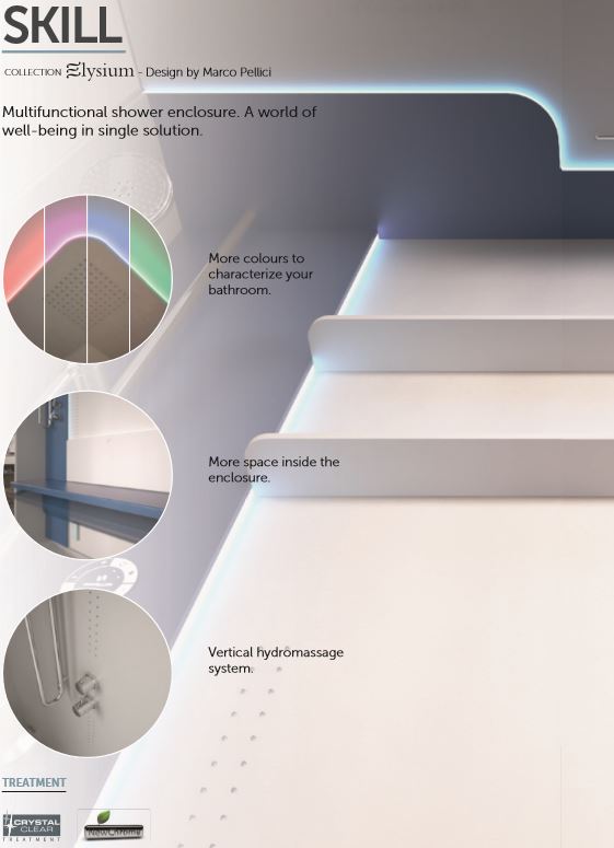 Novellini Skill Dual Cubicle Glossy.