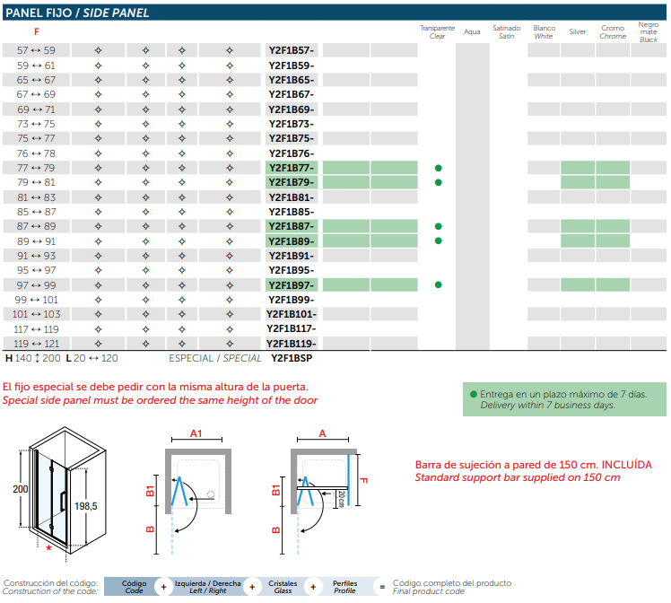 Novellini Young 2.0 1BS Spec 2