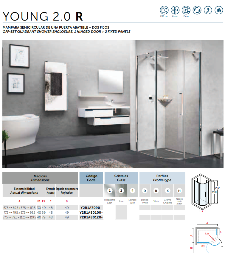 Novellini Young 2.0 R Spec