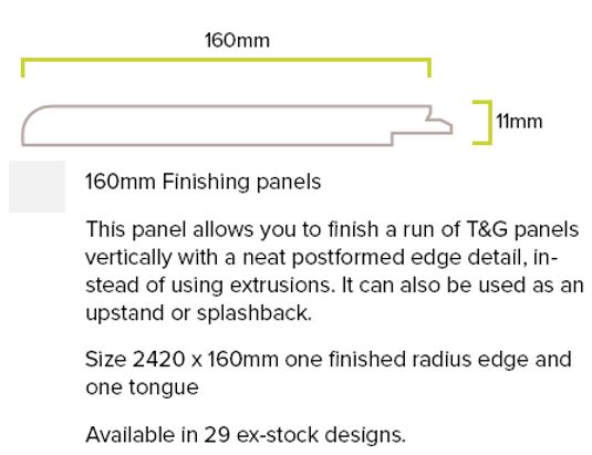 finishing panel description